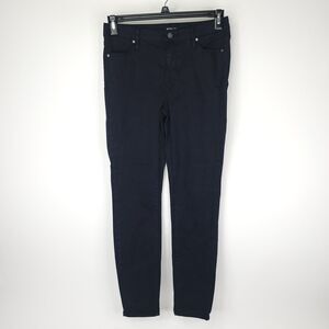 Buffalo Royal Mid Rise Stretch Skinny Jeans Womens Jeggings Size 6 Black Pants